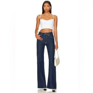 NWT MOTHER The Hustler Roller Bona Fide Heel Jeans